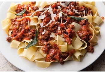 Annika Sörenstam's Spaghetti Bolognese Recipe