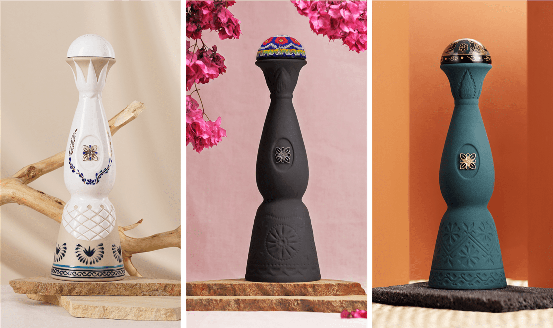 Clase Azul is well known for their beautiful, hand-painted ceramic decanters created in their own ceramic workshop.