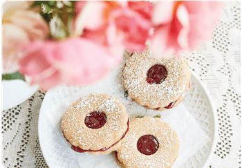 Authentic Linzer Cookies