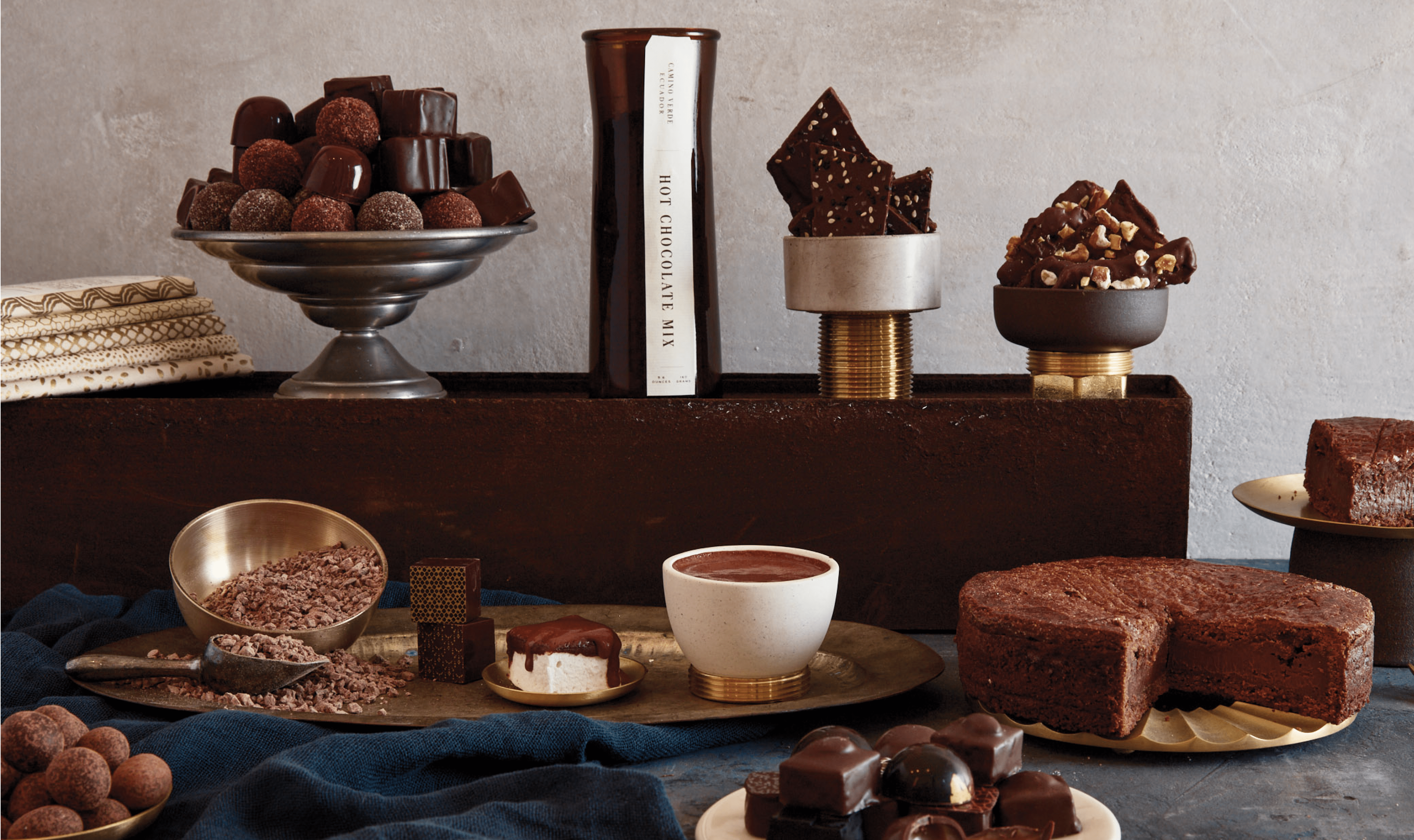 Started by Silicon Valley entrepreneurs Todd Masonis and Cameron Ring, all products are created with single-origin cacao.