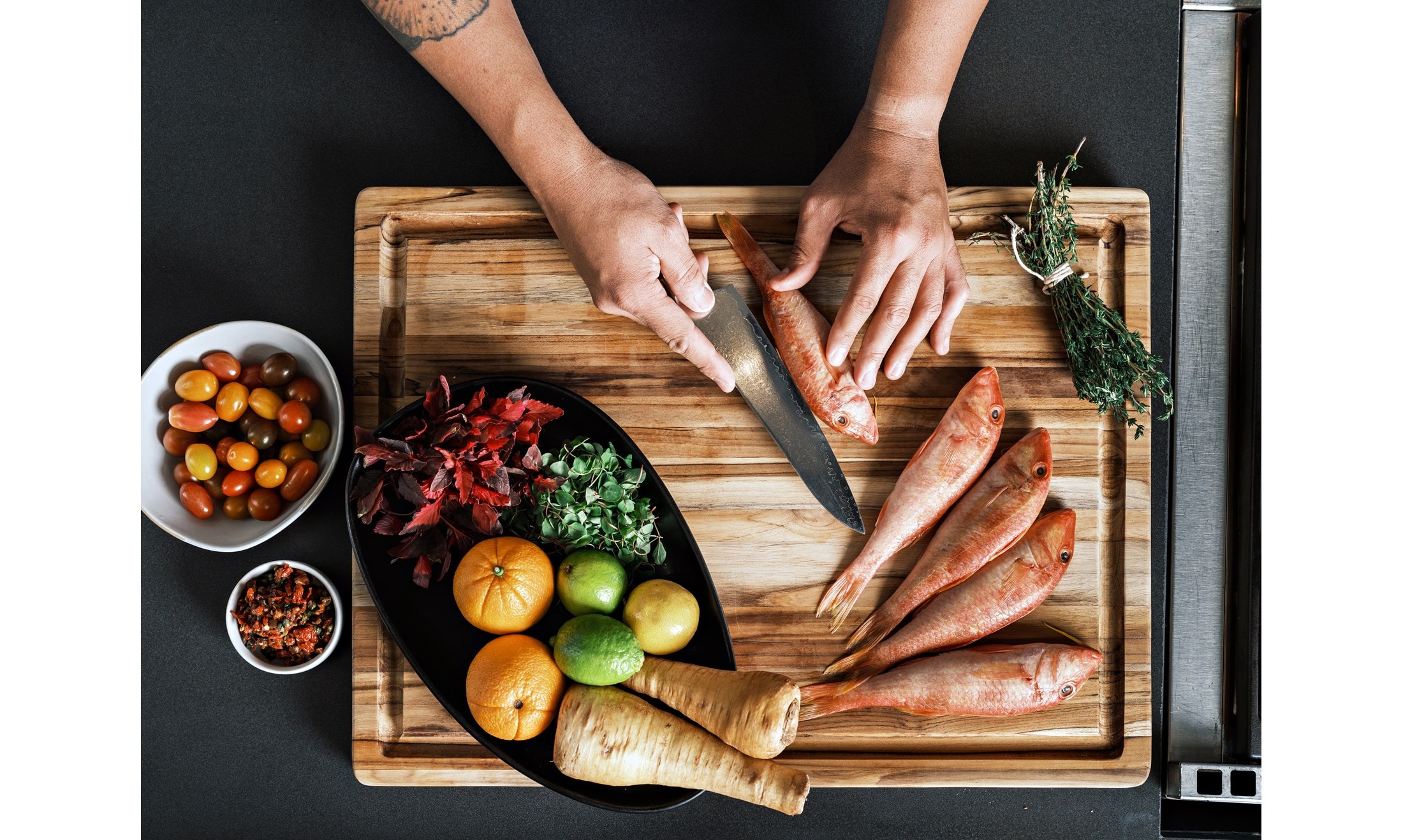 As a Sub-Zero Corporate Chef, Diaz is able to share this versatility with customers