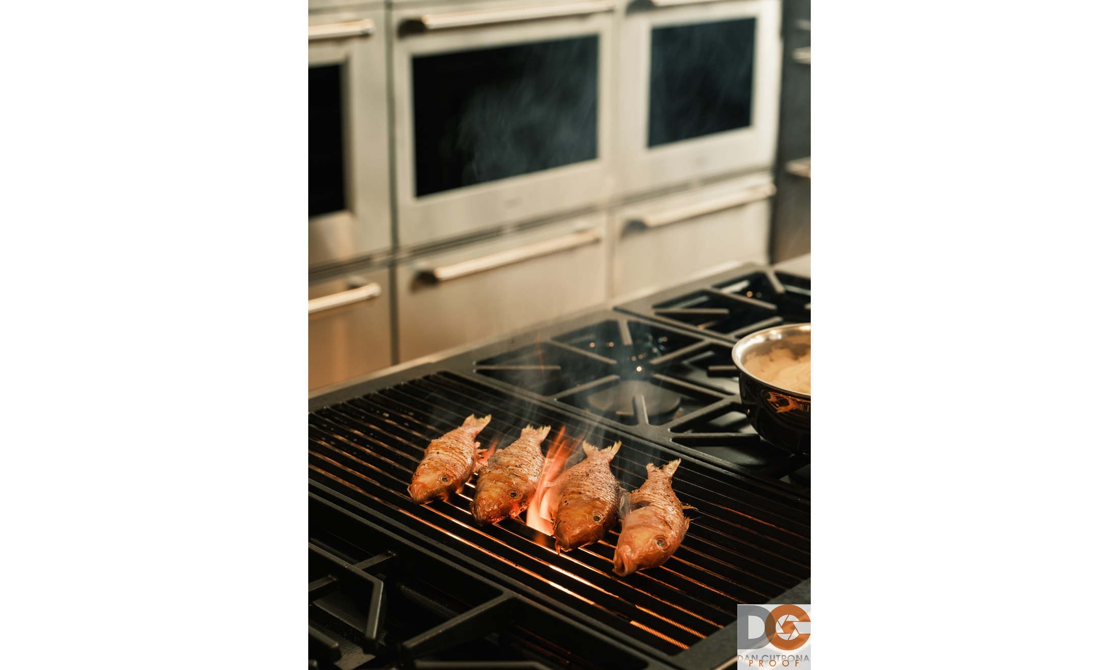 Sub-Zero, Wolf, and Cove Chef Diaz loves using fresh, local ingredients in his cooking, such as Florida seafood. 