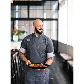 Read Food Article - Cooking with Passion - Chef Alex Diaz