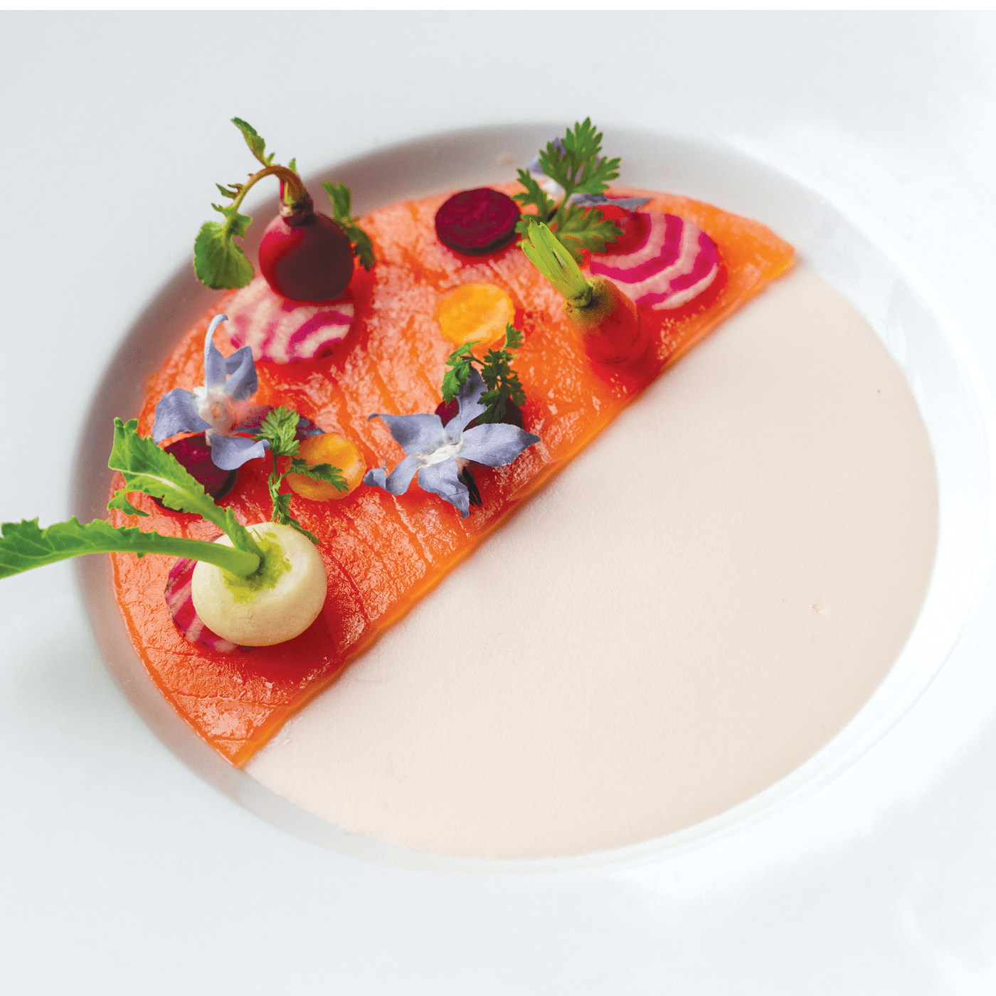 Smoked Salmon Parfait