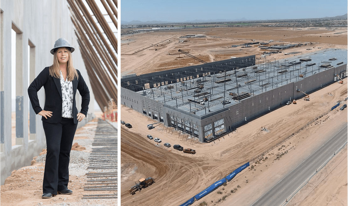 Laura McKenzie at the Sub-Zero, Wolf, and Cove manufacturing site located in Goodyear, Arizona.