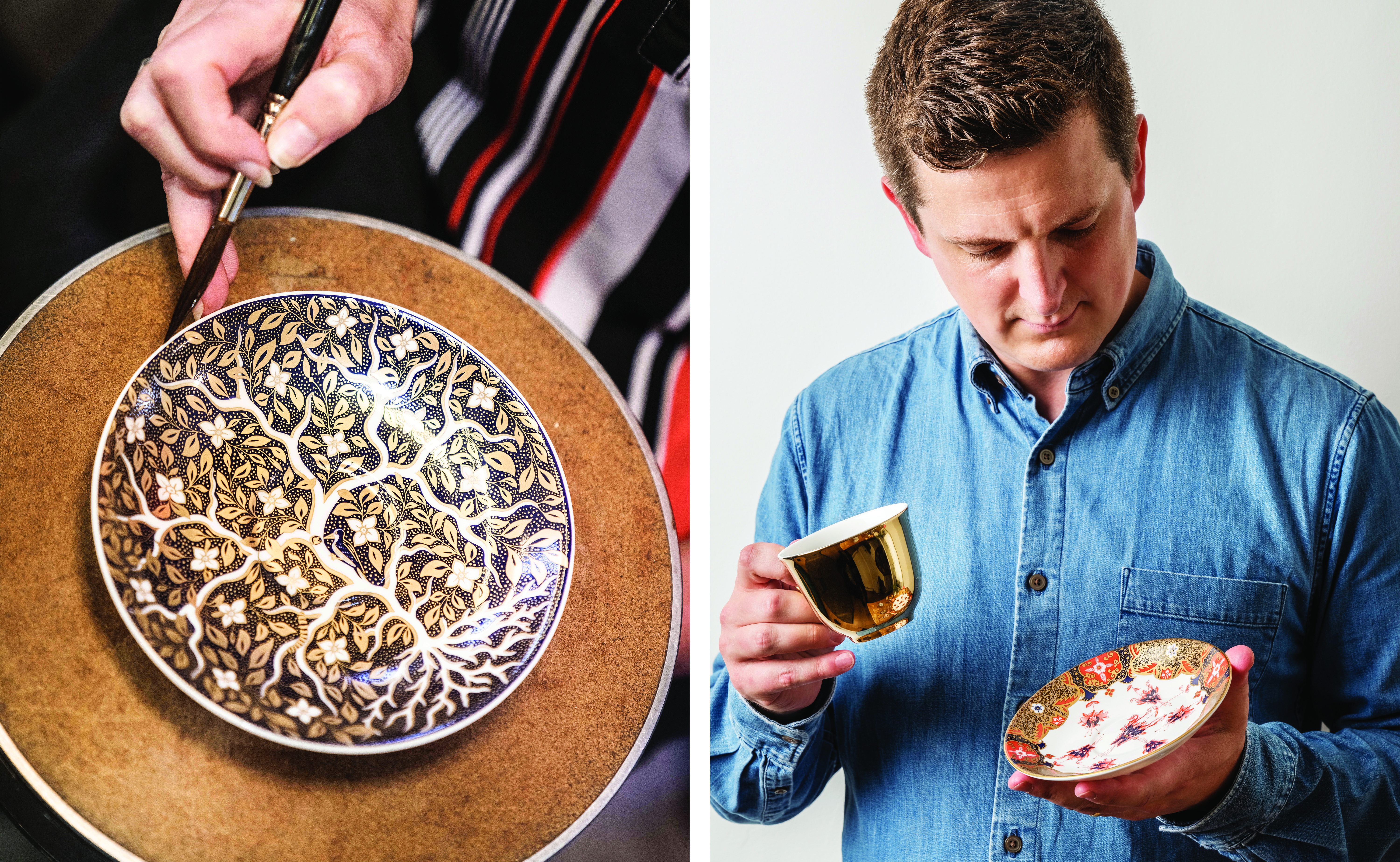 Richard Brendon strives to make our pieces best they can possibly be, whether it’s a mug or a Champagne flute.  