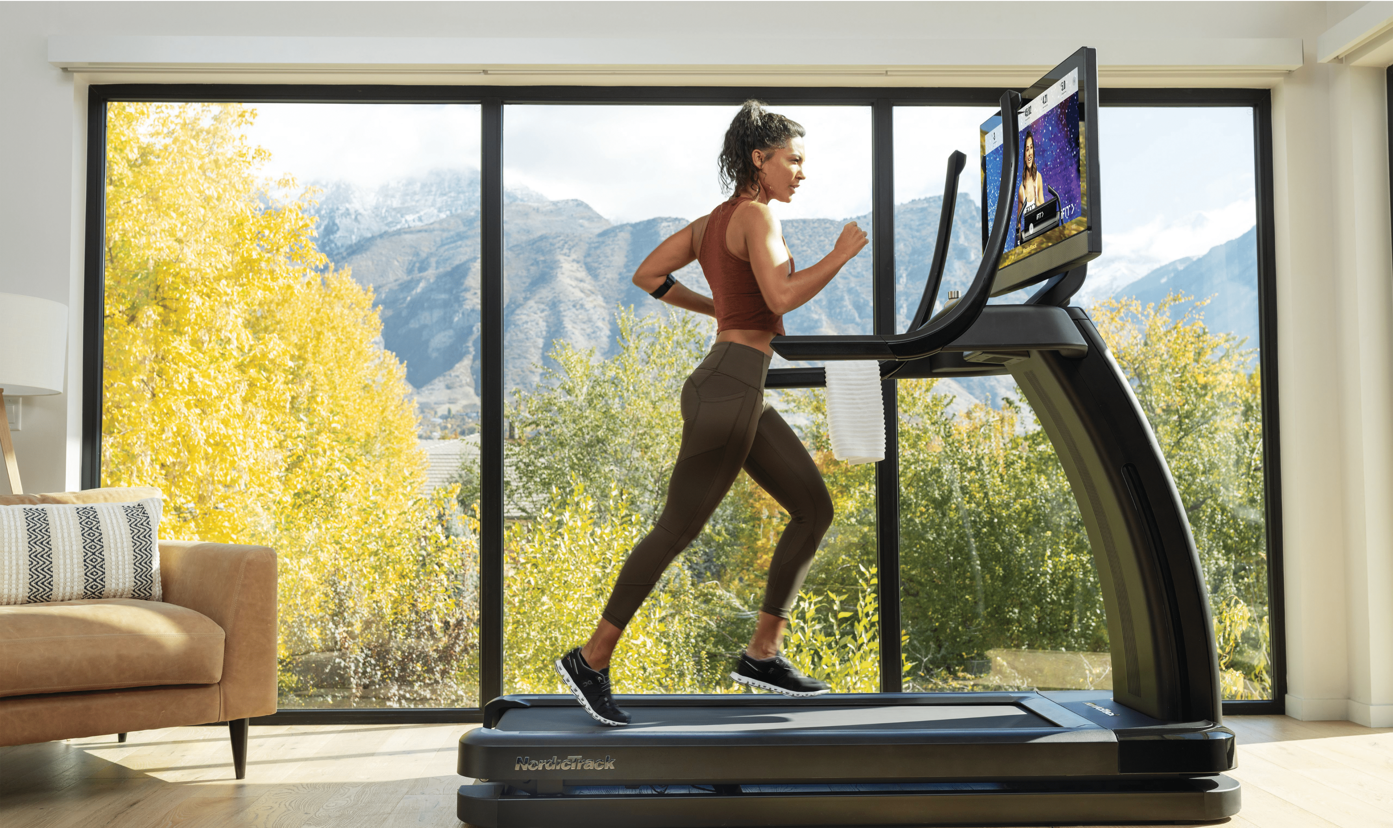 NordicTrack Incline Runner is re-inventing the treadmill, which is designed to feel like running outdoors.