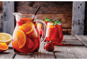 Cava Sangria Strawberry Macerate from Chef José Andrés