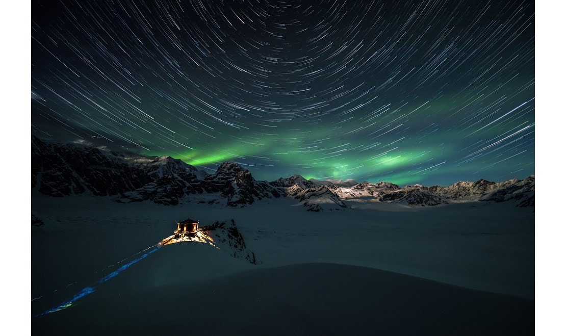 Sheldon Chalet in Denali National Park, Alaska.