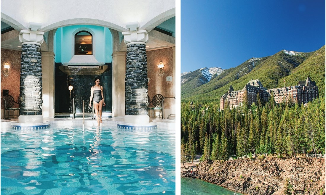 Geothermal Spas Fairmont Banff Springs, Alberta, Canada 