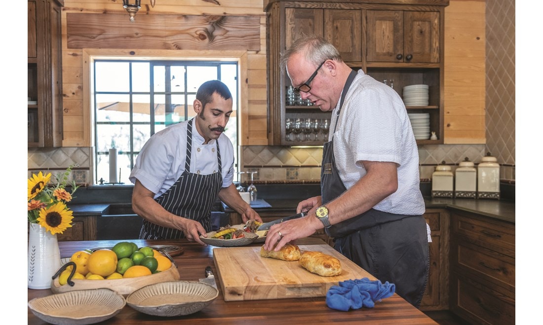Chef Porter, a native Arizonan who helms TERRA Farms culinary operations