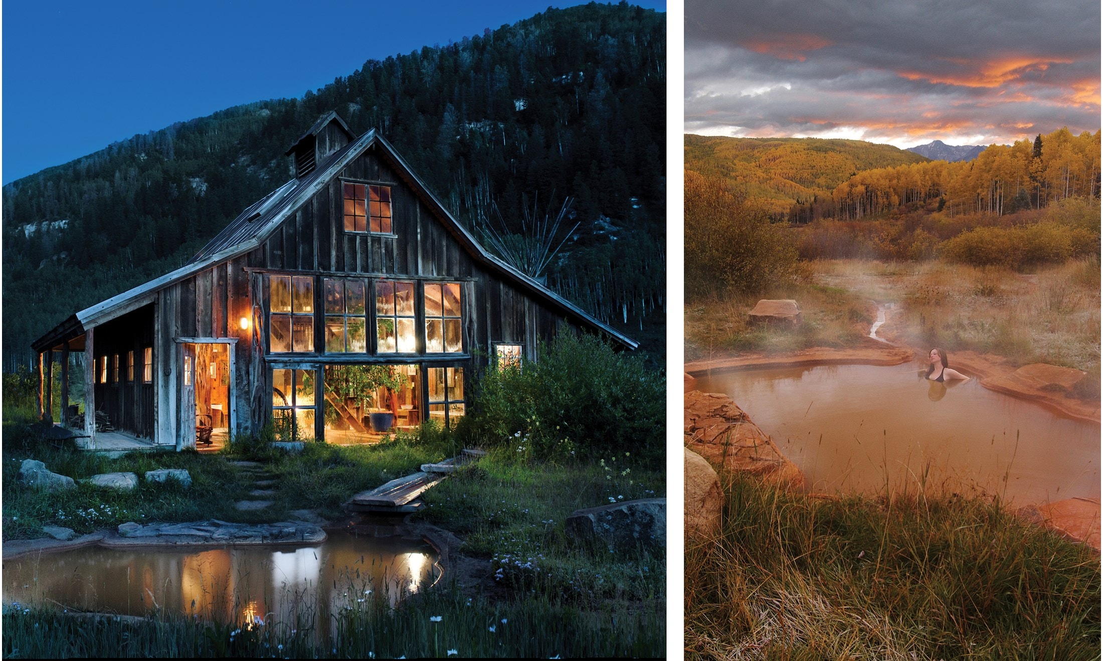 Geothermal Spas Dunton Hot Springs, Colorado 