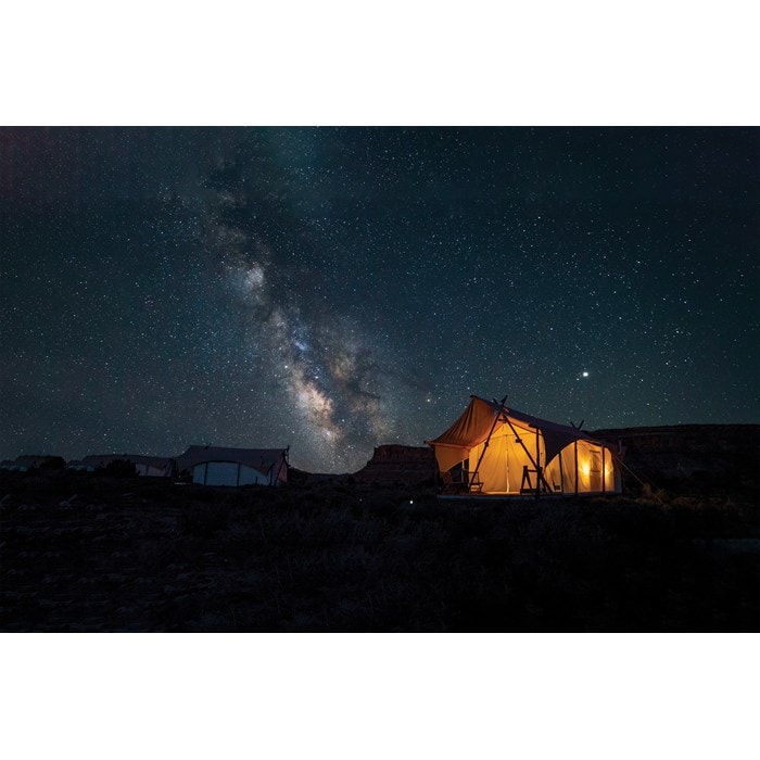 Under Canvas has elevated the idea of camping to near-luxury status, providing experiences at majestic National Park settings throughout the United States.