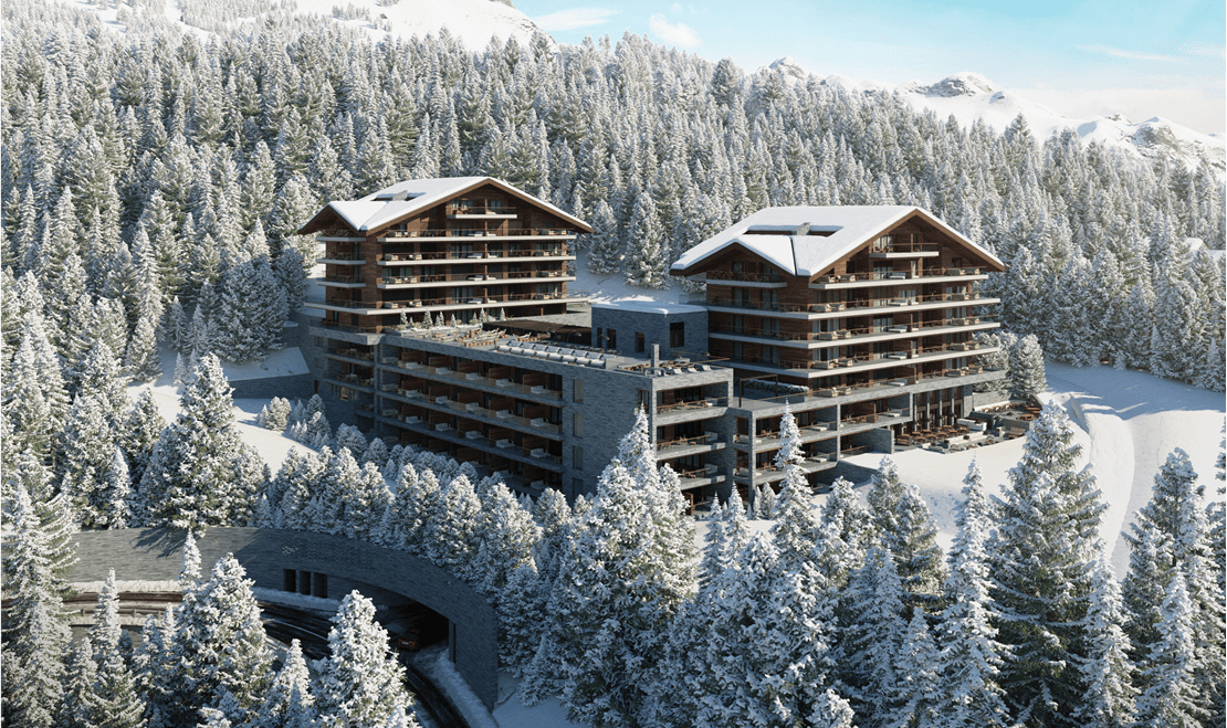 Skiing is one of the many adventures you may find enjoying at Six Senses Crans-Montana Resort with 87 miles of ski trails.