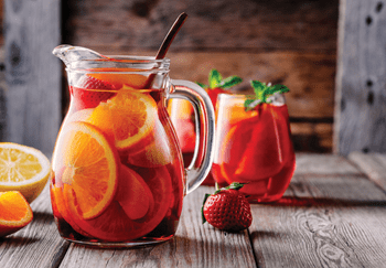 Cava Sangria Strawberry Macerate from Chef José Andrés