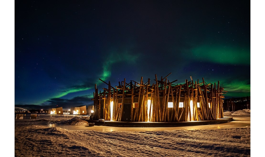 Arctic Bath Hotel in Harads, Sweden
