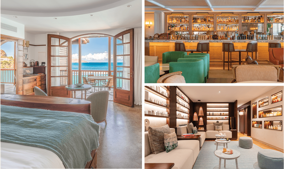 Each accommodation offers something unique, like a Hollywood-inspied suite or fully staffed villas somewhere on the island.