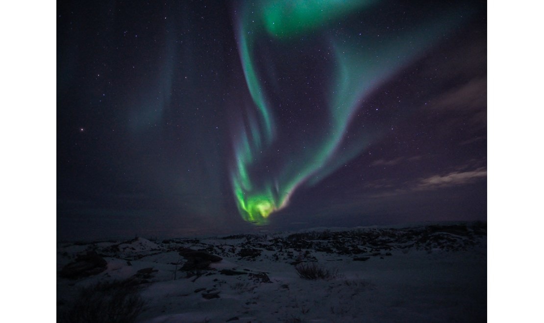 Northern Lights near Sorrisniva in Alta, Norway.