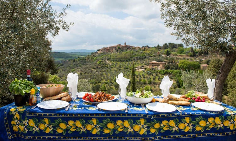 DuVine Cycling tours include deluxe boutique accommodations and gourmet meals with wonderful local wines