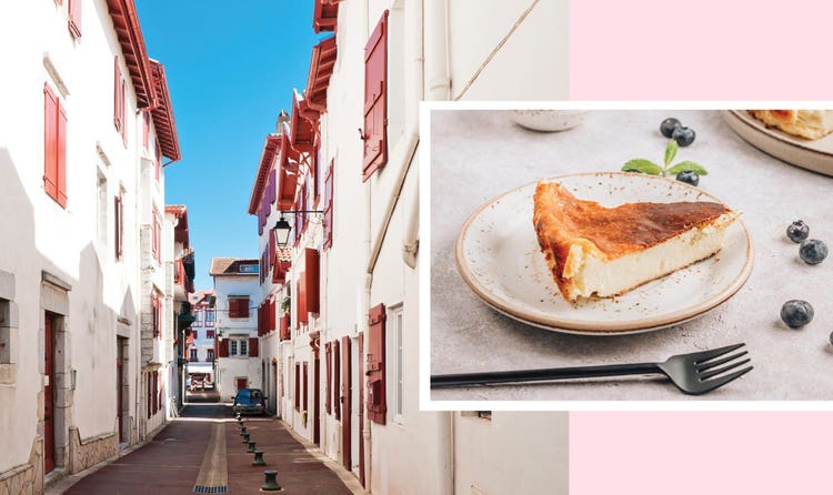 Colorful houses and steep streets are typical of the towns in the Basque region. Saint-Jean-de-Luz is a pastry lover's heaven.